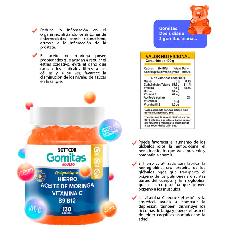 GOMITAS DE HIERRO - SOTTCOR
