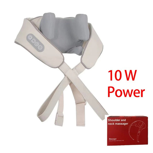 Masajeador Shiatsu 4D Inalámbrico con Calor Infrarrojo