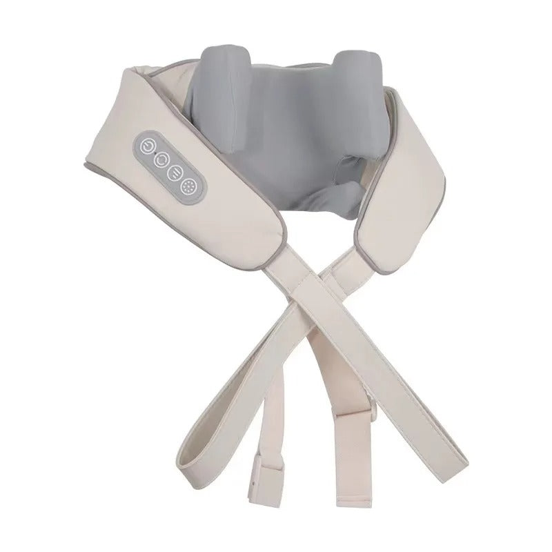 Masajeador Shiatsu 4D Inalámbrico con Calor Infrarrojo